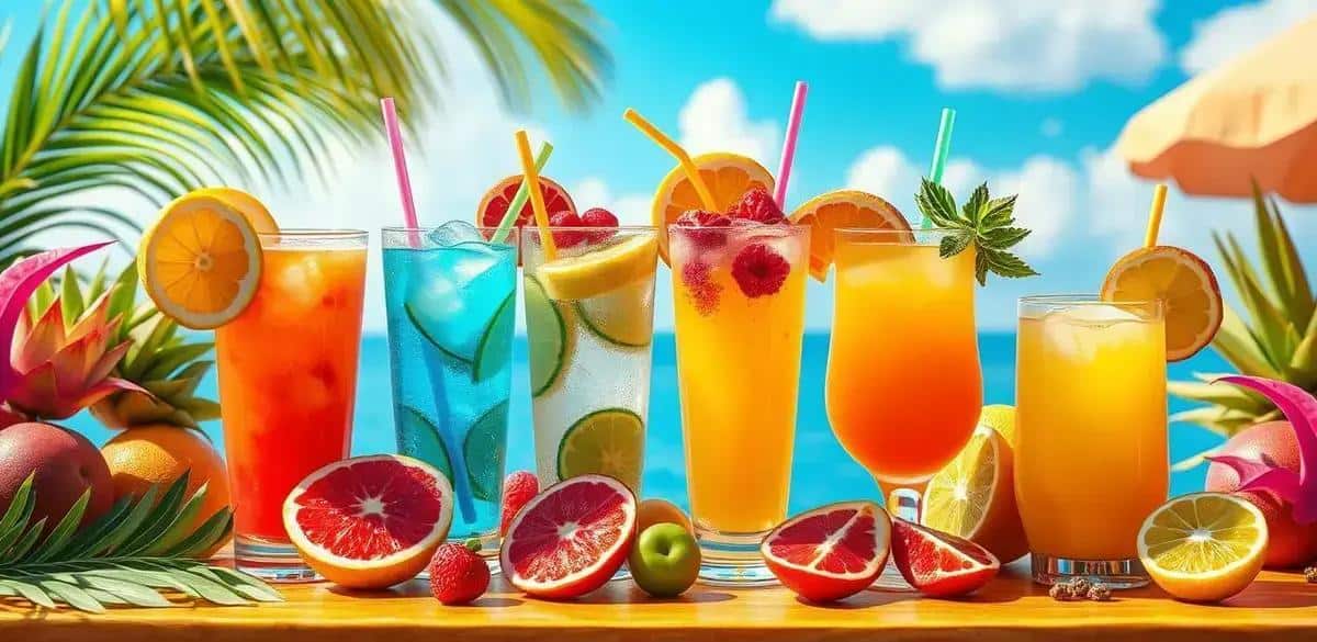 Variationen für den perfekten Sunshine-Drink