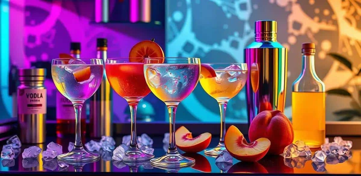 Vorbereitungen für den perfekten Pink Martini