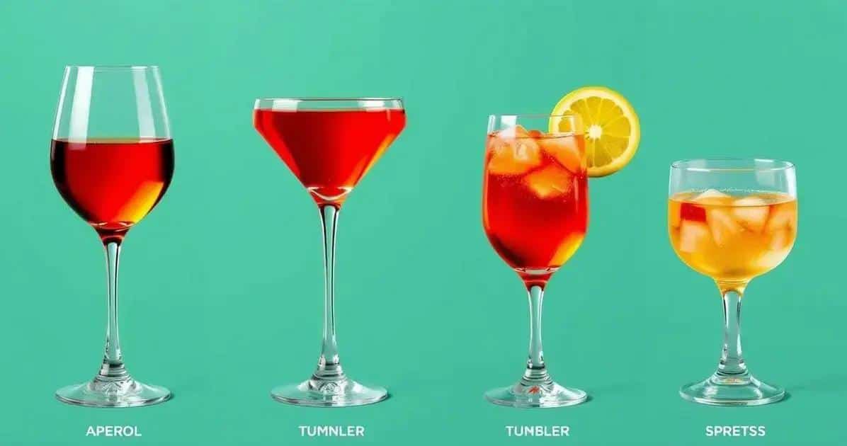 Welches Glas für den Drink mit Aperol?
