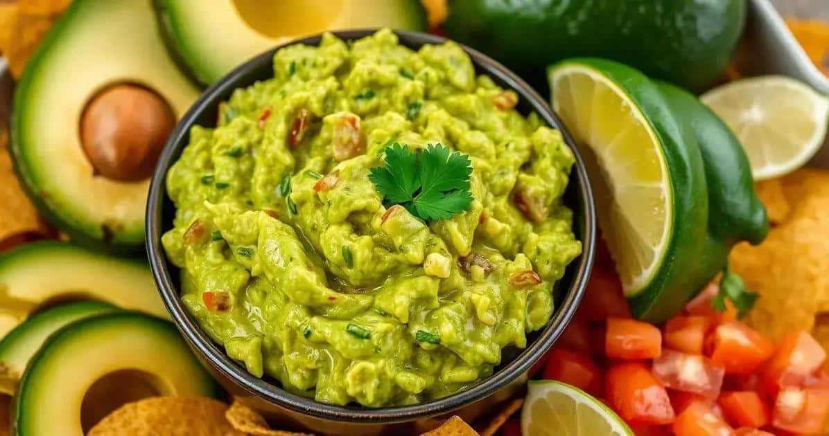Zubereitung der Guacamole für perfekten Genuss