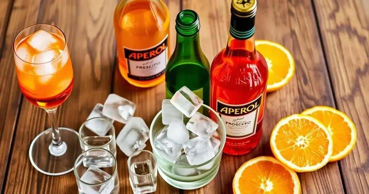 Zutaten für Aperol mit Prosecco
