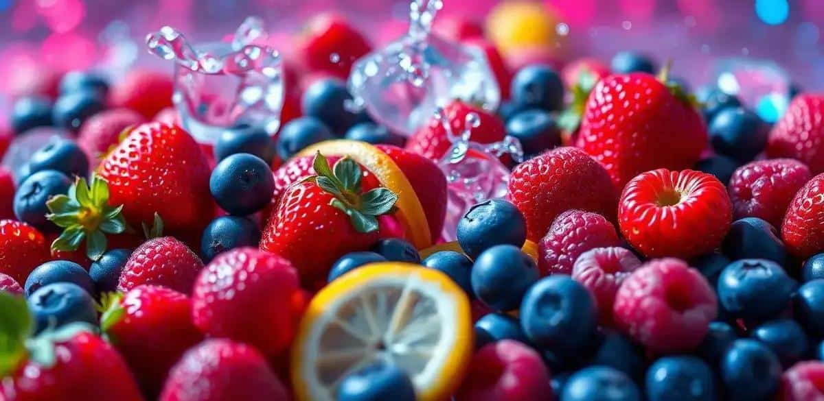 Zutaten für die Beerenlimonade