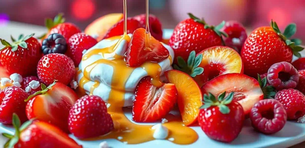 Zutaten für Sommerfrüchte Desserts