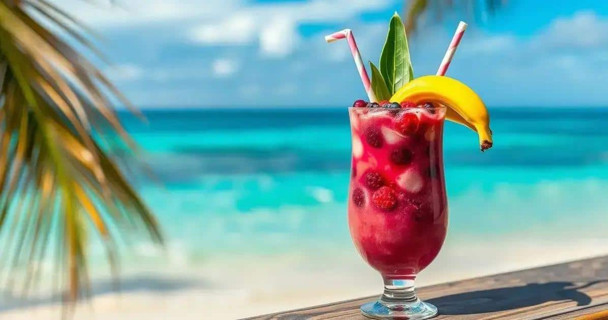 Açaí- und Bananen-Caipirinha: Pure Energie im Glas!