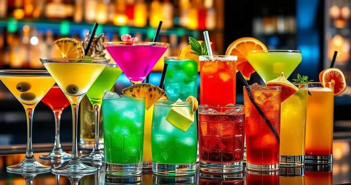 Alkoholische Cocktails und ihre Vielfalt