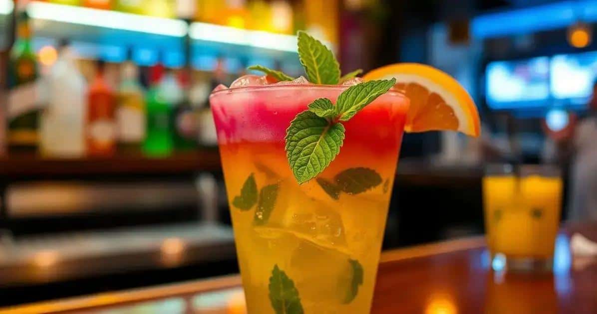 Cognac mit Passionsfruchtschaum und Minze: Ein Cocktail-Abenteuer voller Frische!