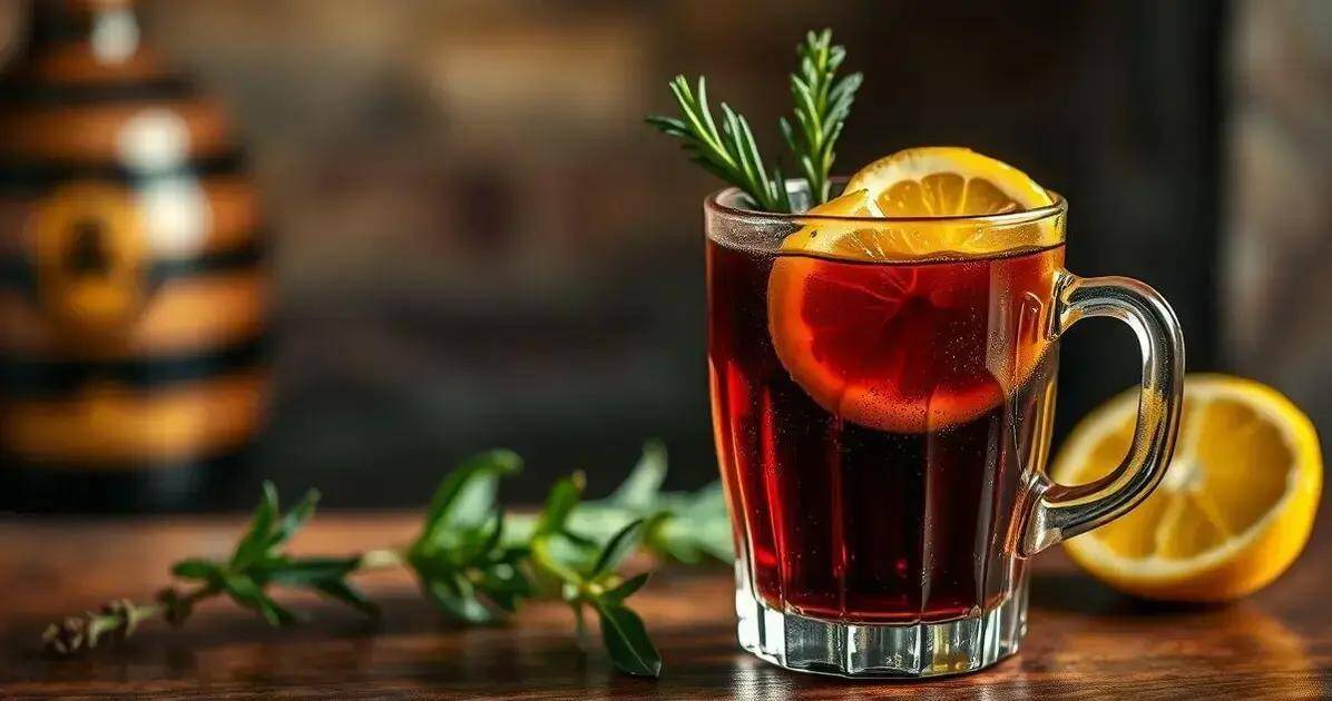 Cognac mit schwarzem Tee und sizilianischer Zitrone: Eine besondere Mischung zum Genießen