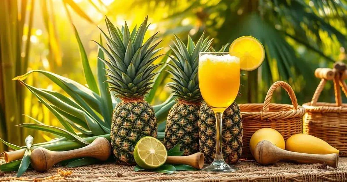 Der Ursprung der Ananas-Caipiríssima