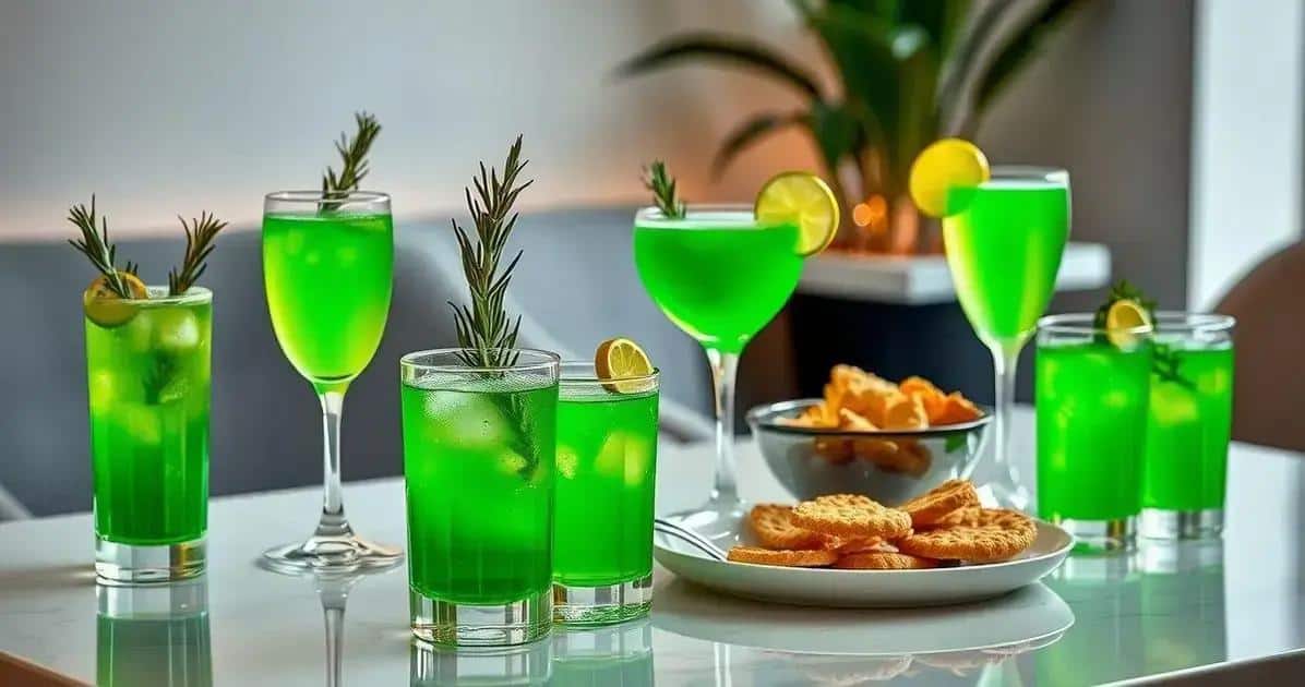 Die besten Serviertipps für den Grünen Drink