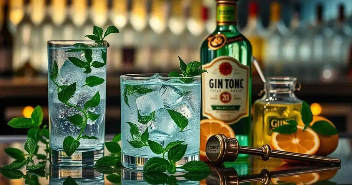 Die Geheimnisse des besten Gin Tonic mit Minzlikör