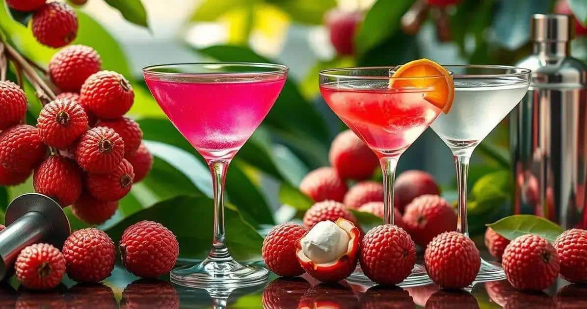 Die Geschichte des Drinks mit Litschi
