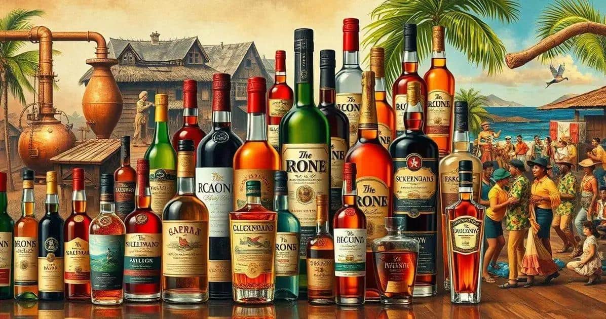 Die Geschichte von Rum und seinen Variationen
