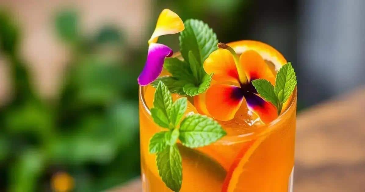 Die Kunst der Garnitur für Cocktails