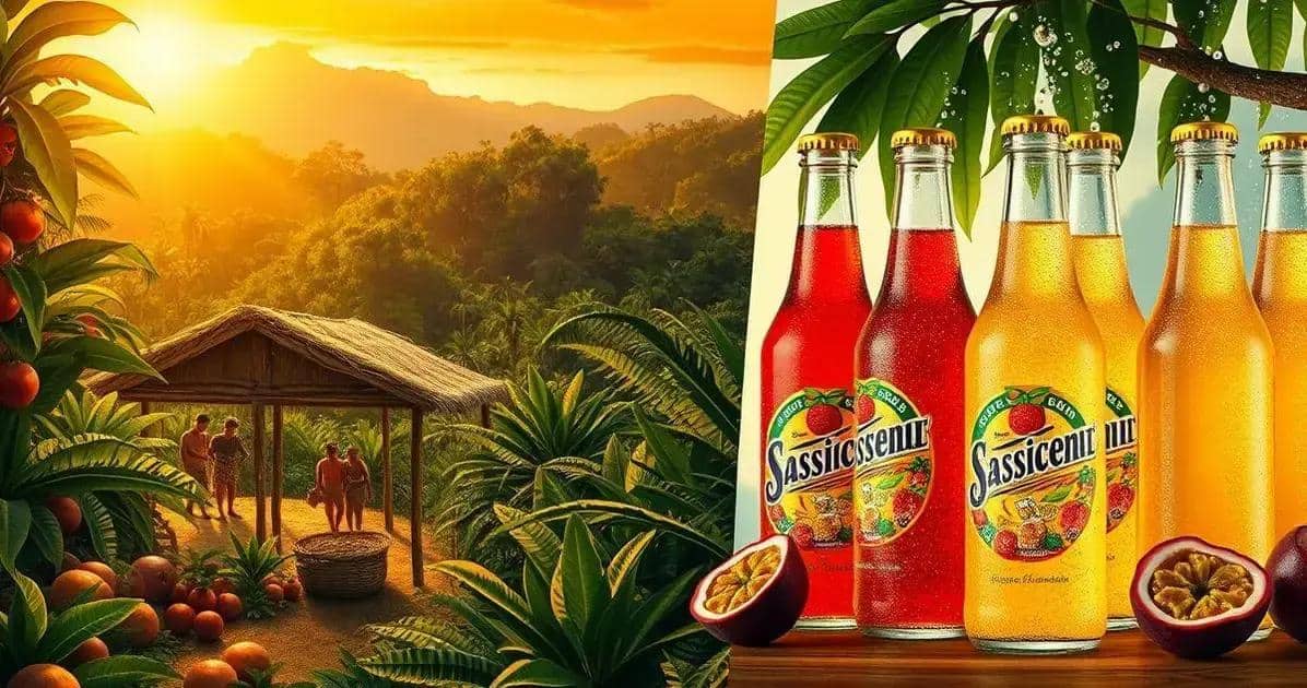 Die Ursprünge von Passionsfrucht-Soda
