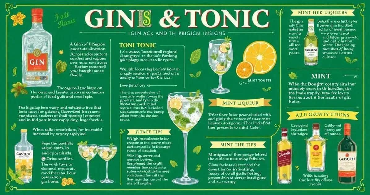 Faszinierende Fakten über Gin Tonic und Minzlikör