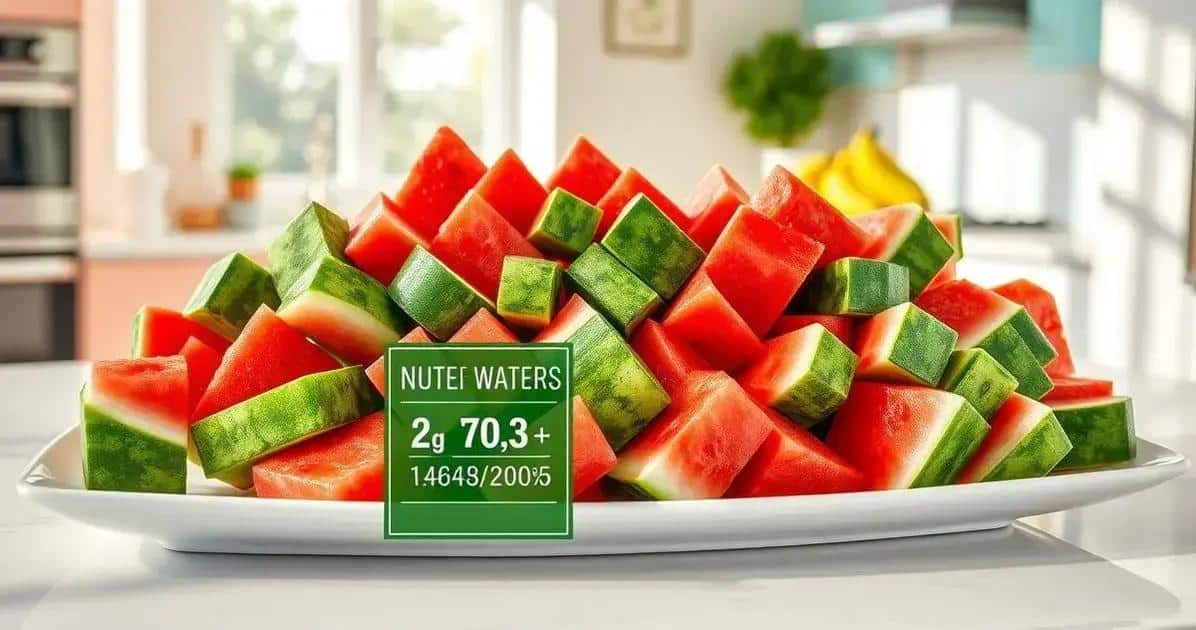 Gesunde Vorteile von Wassermelonen