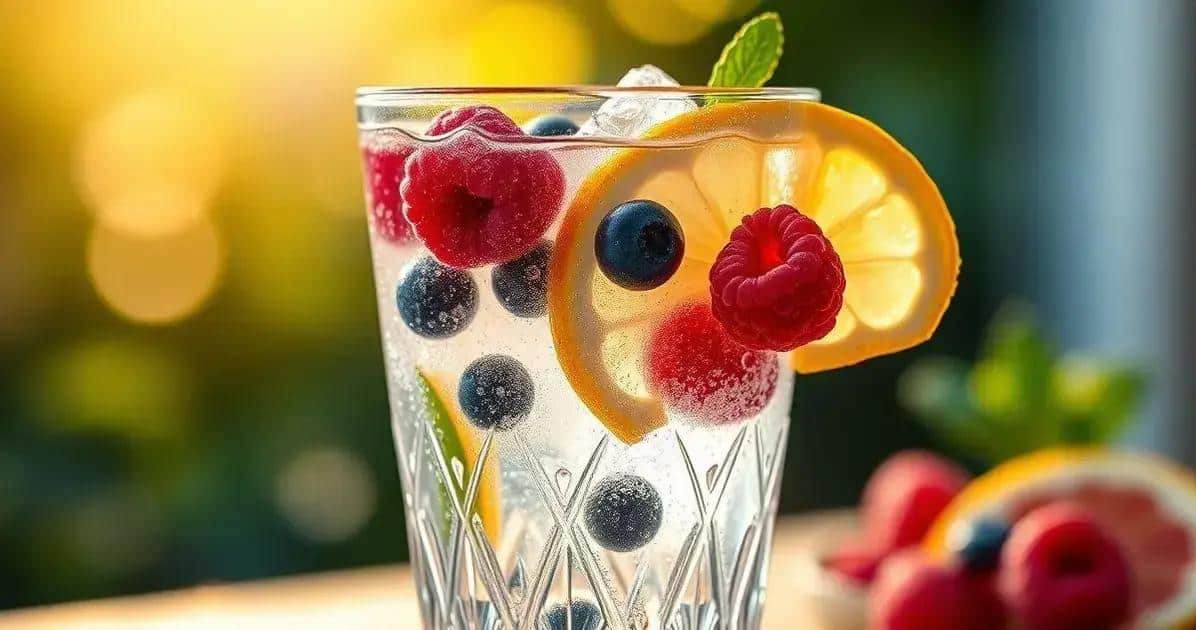 Gin Tonic mit Cassislikör: Raffinesse auf höchstem Niveau!