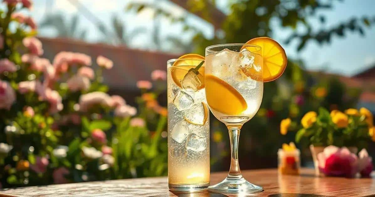 Gin Tonic mit Limoncello-Likör: Sizilianische Zitrone wie nie zuvor!