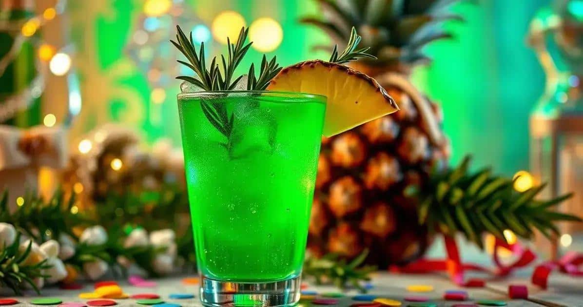 Grüner Drink für besondere Anlässe