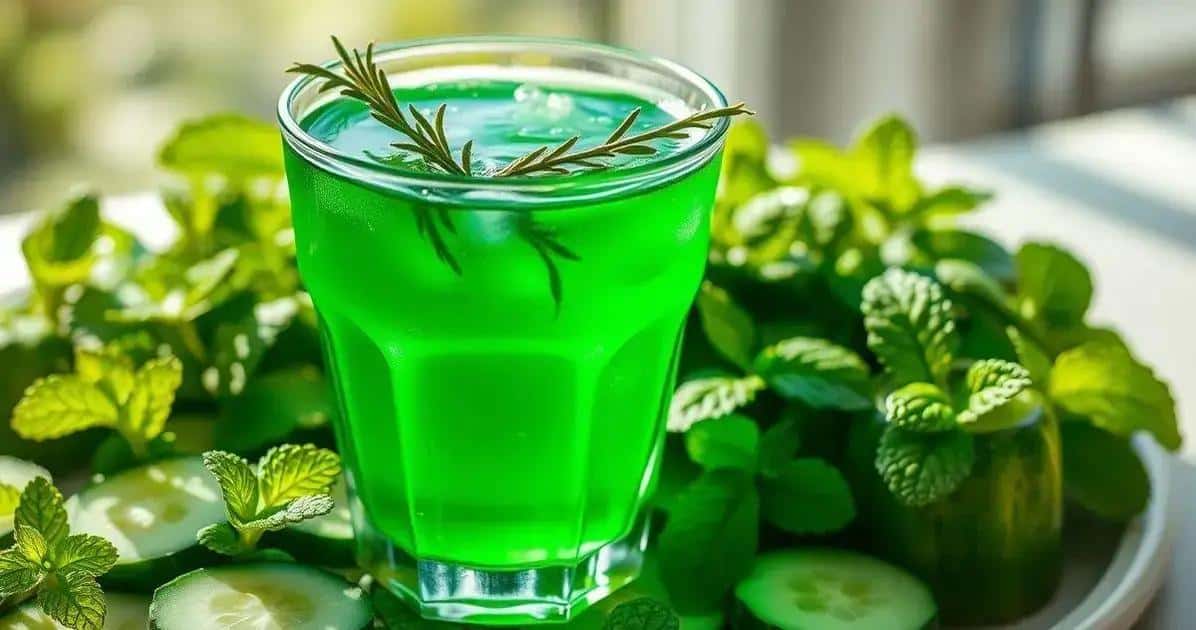 Grüner Drink mit Cognac: Ein köstlicher Apfel-Genuss – Unbedingt probieren!