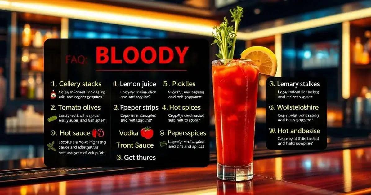 Häufige Fragen zu Bloody Mary Drinks