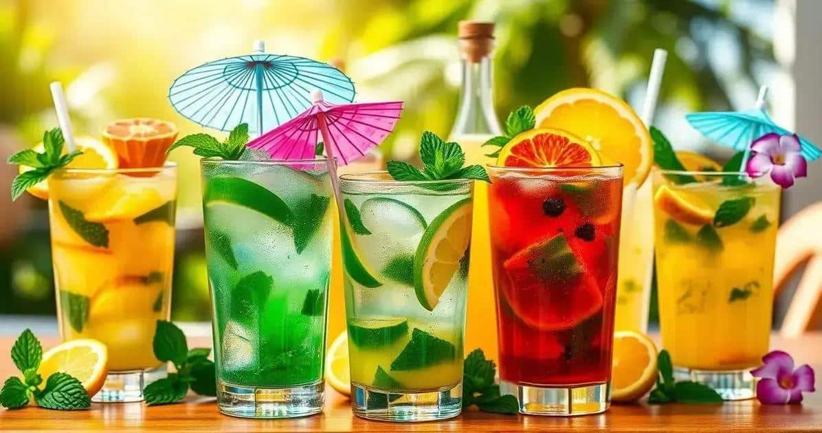 Kreative Ideen für Cuba Libre mit Minze