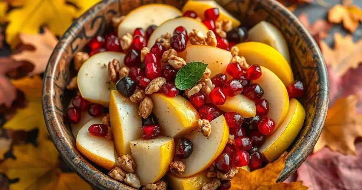 Kreative Ideen für Herbstfrüchte-Salate