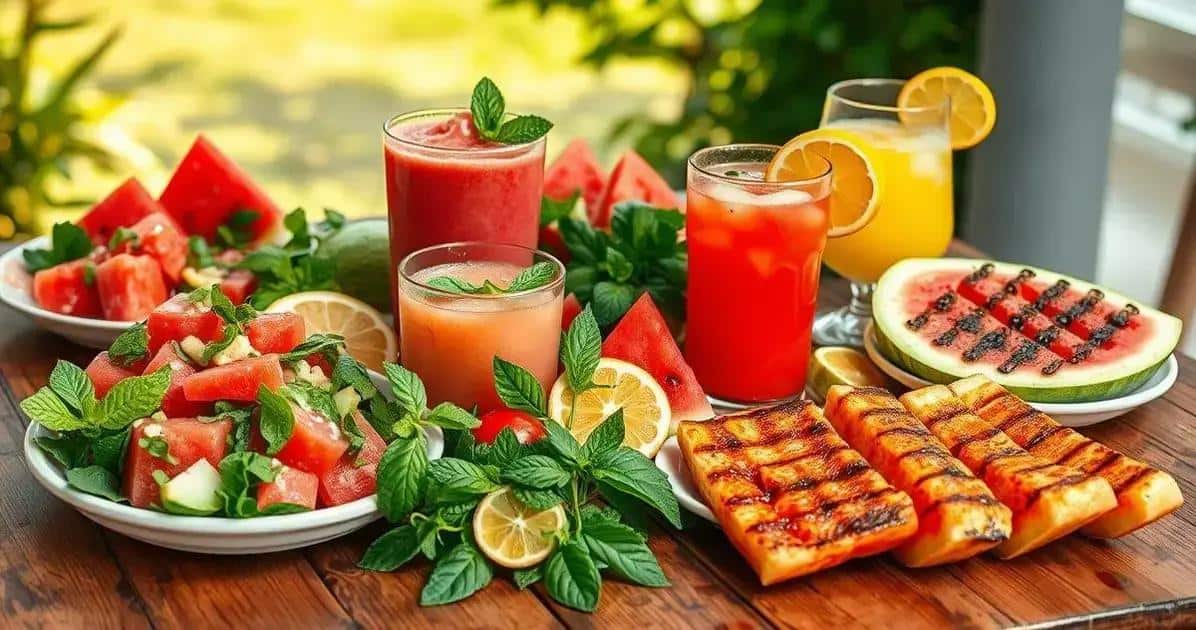 Kreative Ideen zur Verwendung von Wassermelonen und Ingwer