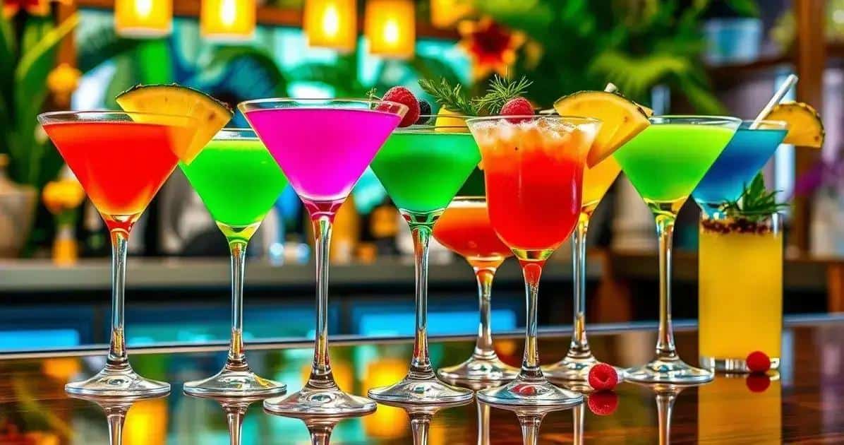Kreative Twist-Variationen des Martini mit Mangosaft