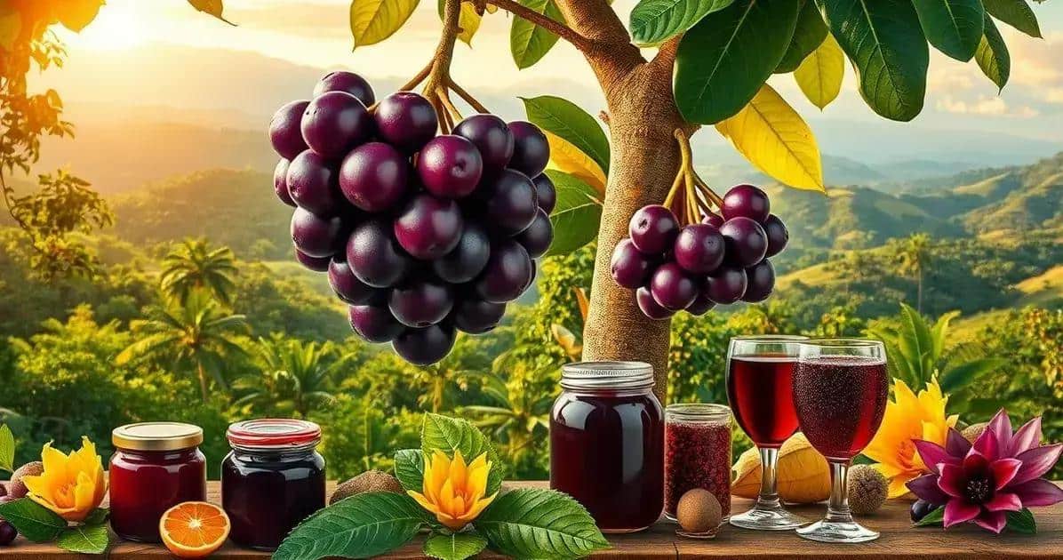 Kuriositäten über Jabuticaba und seine Verwendung