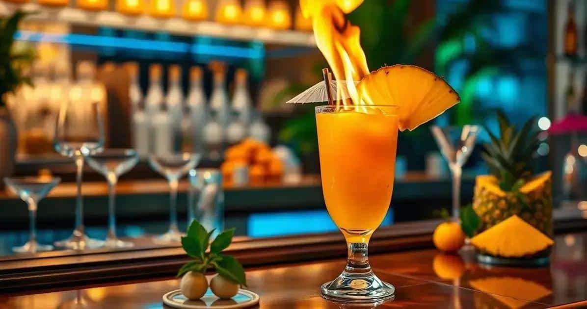 Kuriositäten zu flambiertem Bananenlikör