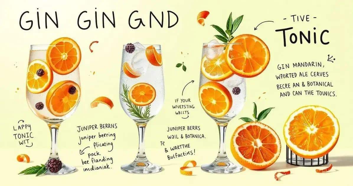 Lustige Fakten über Gin Tonic und Mandarine