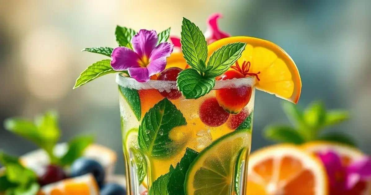 Mojito Garnierungen für das perfekte Finish