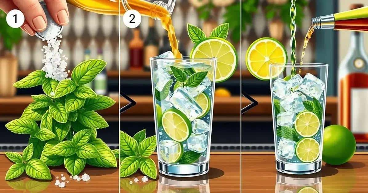 Mojito Zubereitung: Schritt-für-Schritt Anleitung