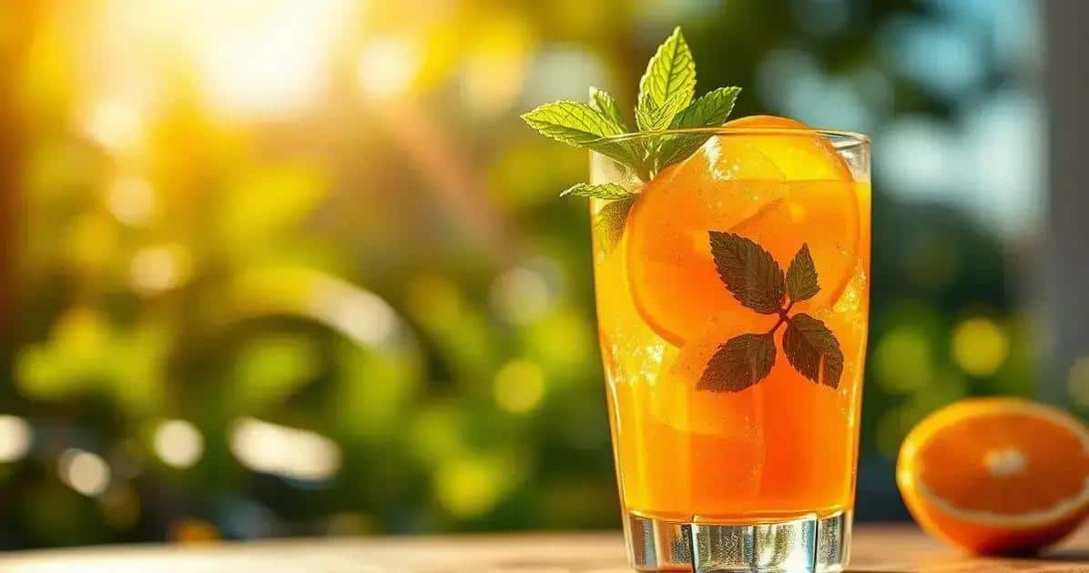 Orangen-Caipiroska: Vitamin C + Vitamin V(odka)!