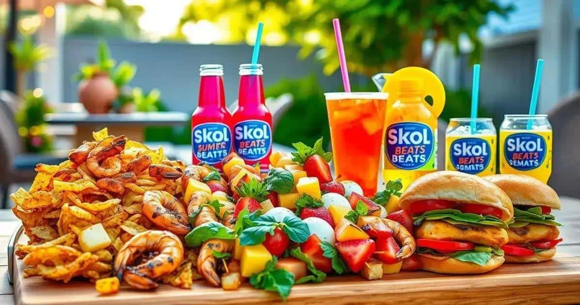 Passende Snacks zur Skol Beats Summer Edition
