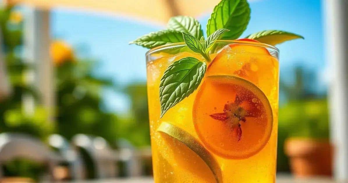 Passionsfrucht-Soda mit Basilikum: Erfrischender Twist für deine Sommerdrinks!