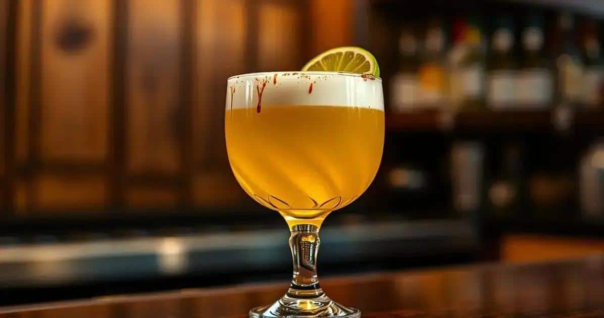 Pisco Sour: Eine Geschmacksexplosion direkt aus Chile!