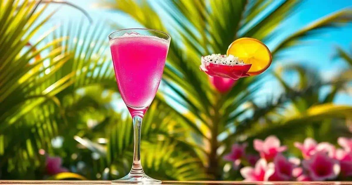 Pitaya-Caipirinha: Der Drachenfrucht-Drink – 100% Exotik im Glas!
