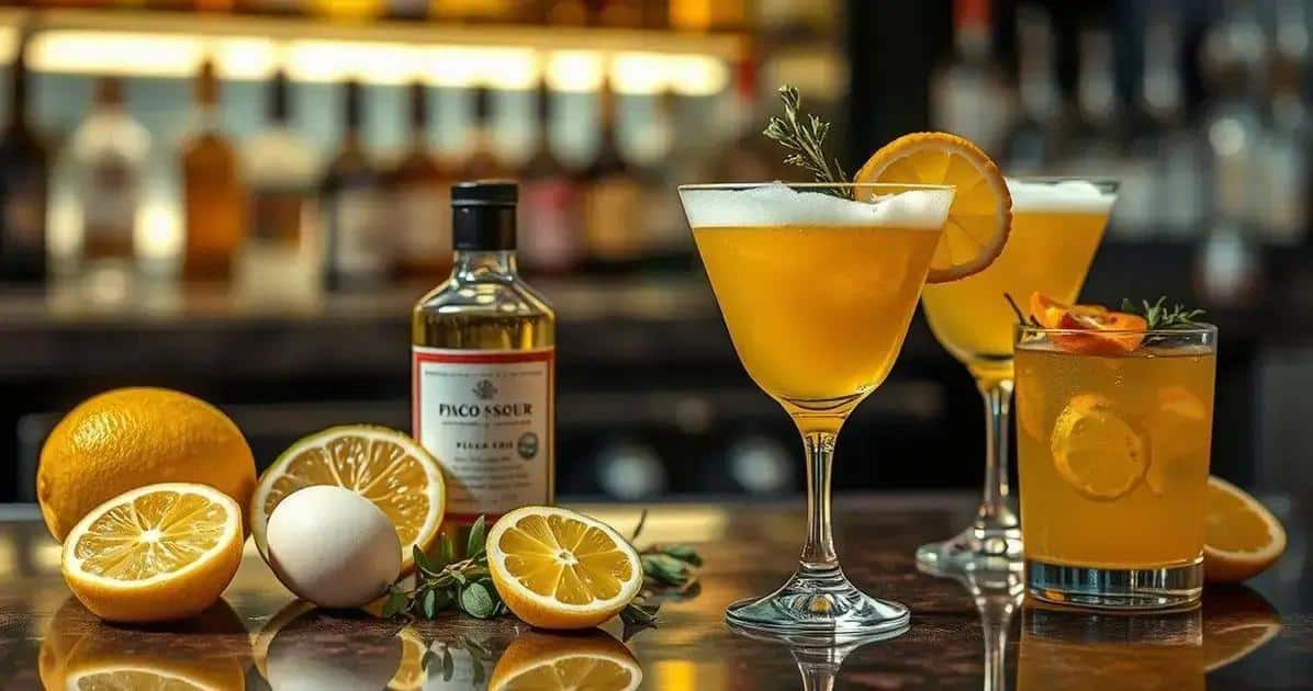 Rezeptbesonderheiten des Pisco Sour