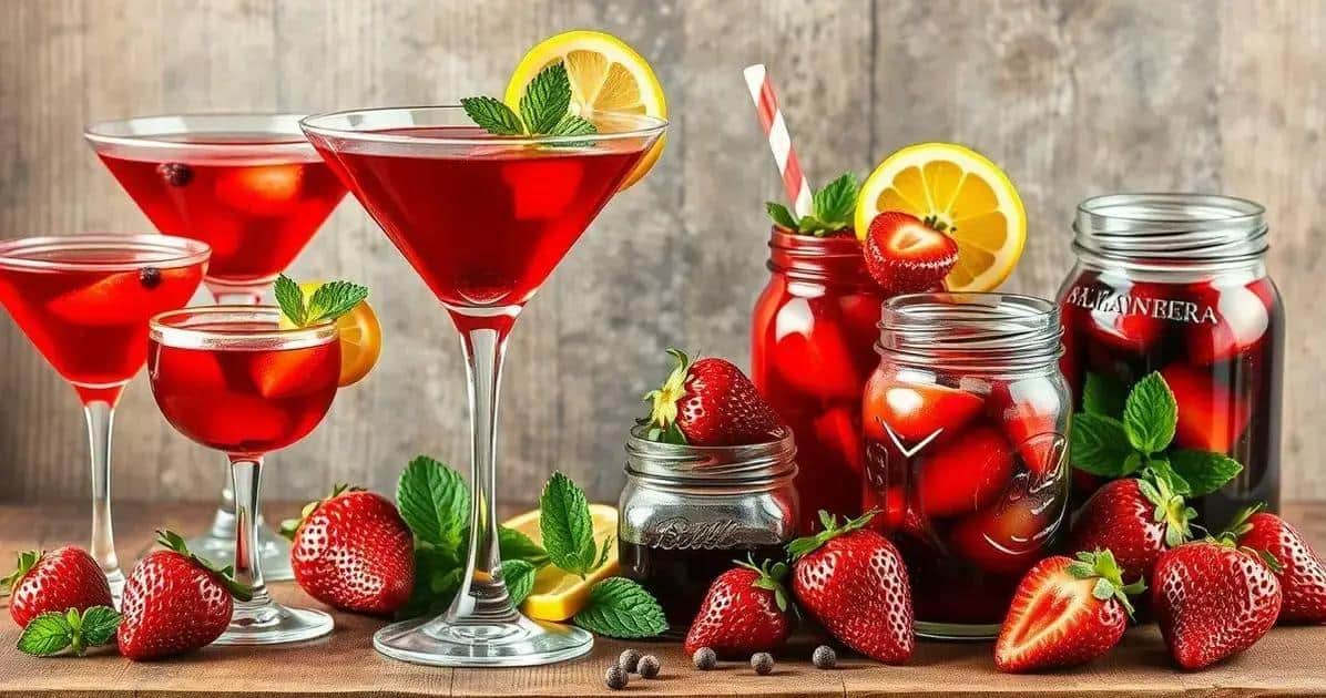 Rezeptkuriositäten zu Erdbeer-Drinks