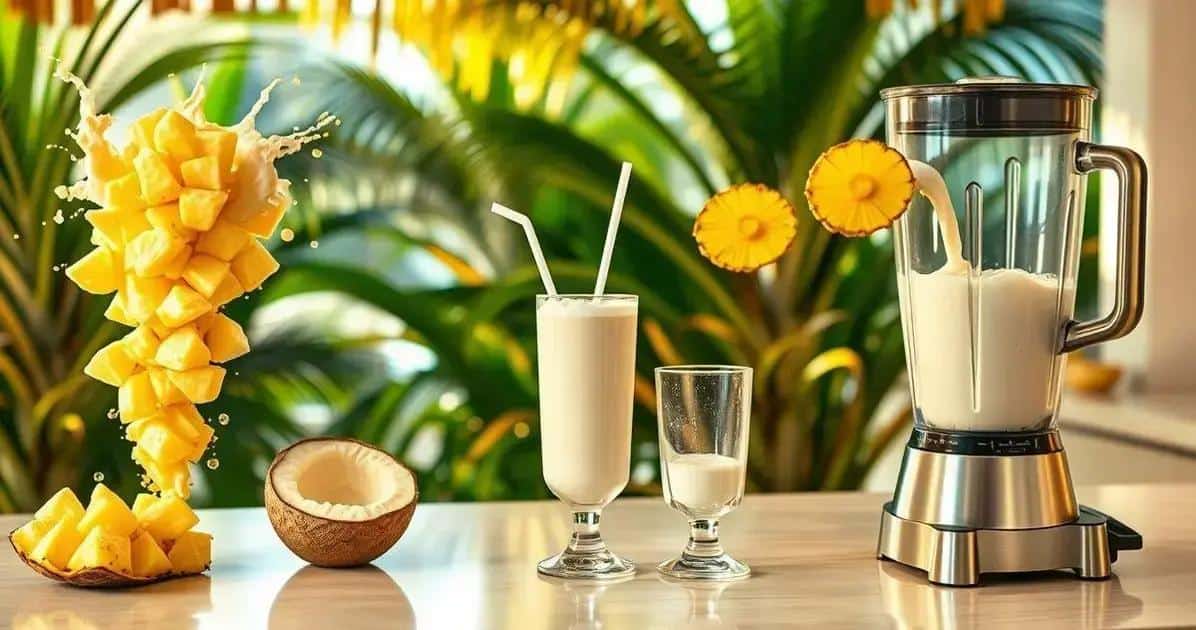 Schritt für Schritt: So bereiten Sie eine Piña Colada zu