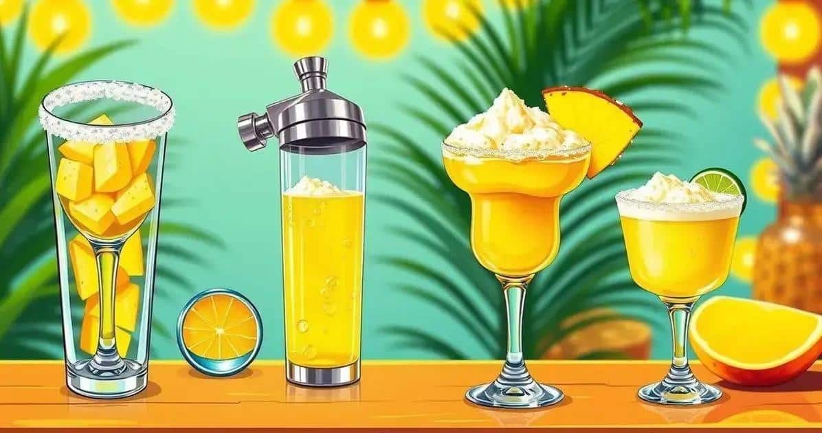Schritt-für-Schritt Vorbereitung der Margarita