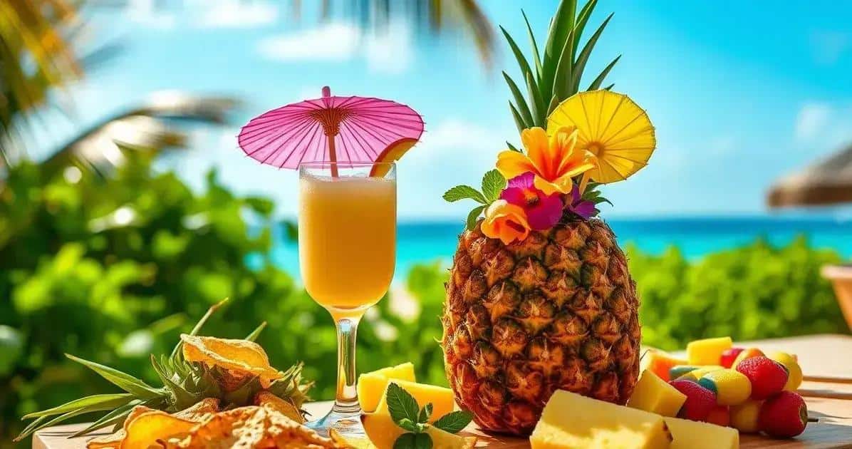 Serviervorschläge für die Piña Colada