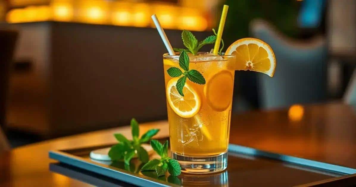 Serviervorschläge für Ihre Caipirinha mit Honig und Zitrone