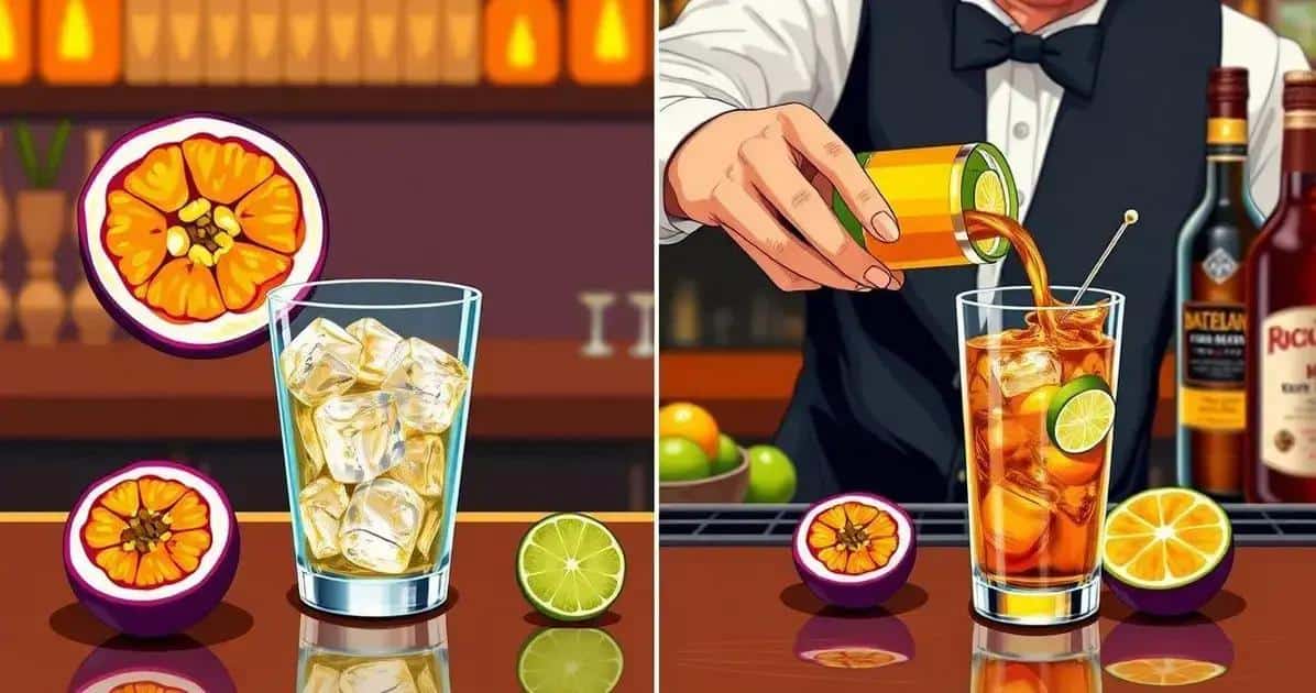 So bereiten Sie Passionsfrucht-Cuba Libre zu