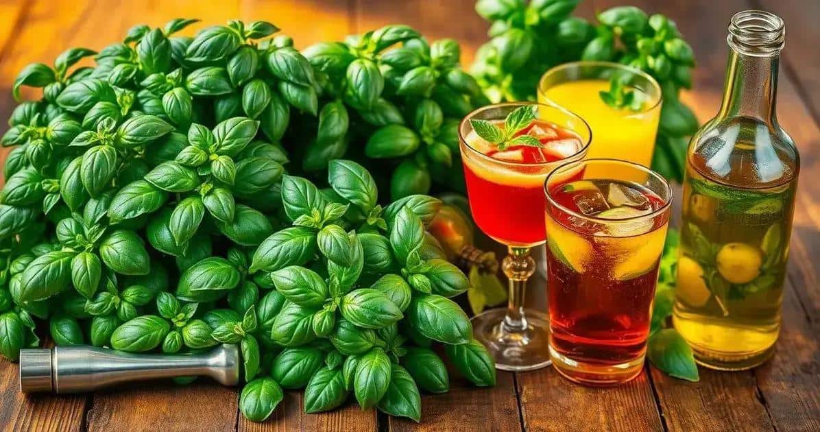 Tipps zur Verwendung von Basilikum in Cocktails