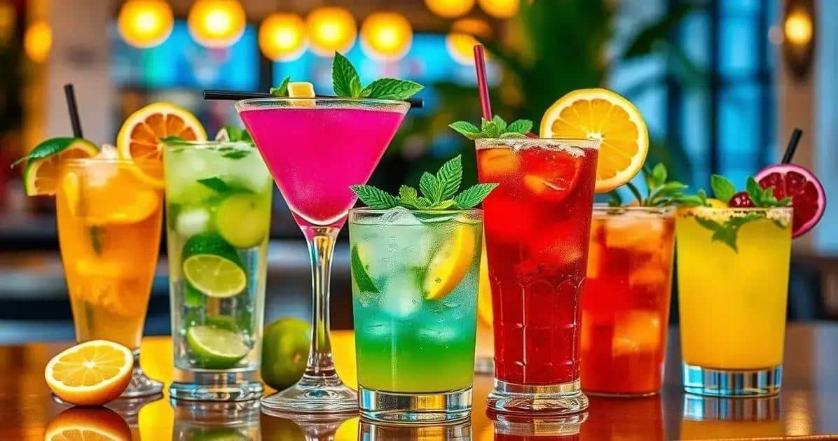 Varianten des Passionsfrucht-Cuba Libre