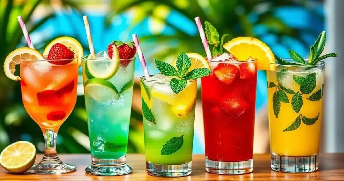 Variationen der Caipiríssima-Rezepte
