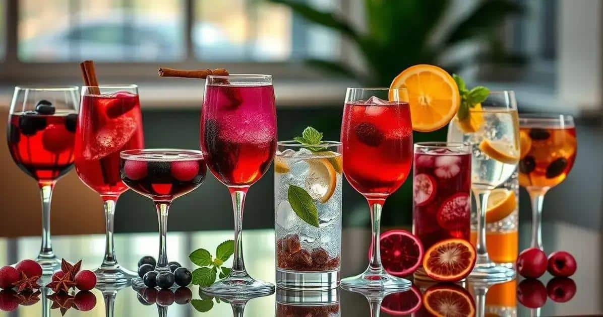 Variationen des Rezepts für Wein mit Beeren-Saft